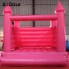 wholesale 4.5x4m 15x13.2ft PVC rosa caldo Bounce House jumping Castello gonfiabile Castelli gonfiabili gonfiabili per eventi di nozze festa