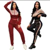 Women's Tracksuits 2024 Spring New Fashion Print Women's Two Piece Set Designer Brand Women's Set D0056