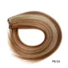 Claims raides Bundles Européens Remy Natural Human Hair 100g peut boucler les cheveux tissages 240407