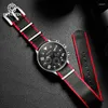 Relógios de pulso Ochstin moda e estilo lindo criativo série de nylon multifuncional movimento de quartzo relógio 2024 masculino
