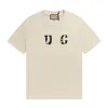 Man Designer T Shirt Shirt Shirt Sleeve Men Women Fashion Hip Hop Letters G Thirts Top Top Nasu