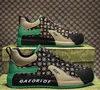 Patchwork Designer tryckta skor Men Light Street Dance Party Dress Sneaker Flats andas andas avfallande loafers reser körskor 5