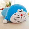 Novo brinquedo de pelúcia de 40cm versão festa jingle cat boneca doraemon azul gordo macio corpo segurar travesseiro gato robótico, atacado e varejo