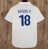 1998 Rétro Baggio Maldini MAILLOT DE FOOTBALL 1990 1996 1982 ROSSI Schillaci Totti Del Piero 2006 Pirlo Inzaghi Buffon Italie Cannavaro