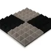 25x25x5cm tratamento de espuma acústica à prova de som esponja de ruído absorvente de som excelente isolamento acústico adesivo de parede 1224u