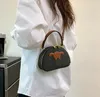 Bolso cuadrado pequeño con estampado Retro para mujer, bolsa de hombro portátil que combina con todo, venta al por mayor