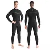 Dames Zwemkleding Neopreen Wetsuit Heren 4/3 mmwetsuit Surfpakken Warm houden Snorkelen Duikpak Kitesurfzwempak Rash Guards Roupa De