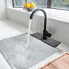 Küchenarmaturen, 6 Stück, Wasserhahn, saugfähige Matte, Waschbecken, Mikrofaser, Spritzschutz, Pad, Arbeitsplatte, Wasserfleckenverhinderer für Badezimmer