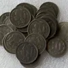 ONS 1887 DRIE CENT NIKKEL Craft Coin Copy Munten woondecoratie accessoires226j