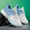 Chaussures de course pour hommes et femmes, nouvelle maille respirante, chaussures de sport et décontractées, noir, beige, vert, blanc, tissage volant, blanc, bleu, sport