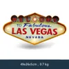 Las Vegas Welcome Neon Znak do baru Vintage Decor Decor Malarstwo Illuminowane wiszące metalowe znaki Iron Pub Cafe Decoration Y200196T