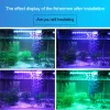 照明RGB水族館ライト1859cmリモートコントロールダイビングランプカラフルランプ90260V植物用水槽本質的な使用