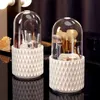 Makeup Brushes Rotary cosmetic brush storage Large transparent pen cosmetic storage box cover ldd240313