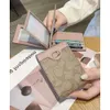Design portefeuille de luxe pour les femmes support de carte multifonction Pu Leather Femelle Small Card Sac Court-boursier Femme COCIAL SACS S S