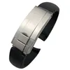 20mm 21mm bracelet de montre en caoutchouc silicone pour rôle GMT SUB noir vert bleu bracelet en acier boucle pliante coloré bracelets de montre outils m228R