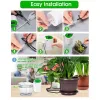 Kit Nuovo sistema di irrigazione automatico per piante in vaso Kit di irrigazione a goccia Dispositivo di irrigazione automatica Timer irrigazione e alimentatore USB Giardino