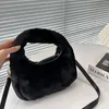 Haute valeur esthétique sacs à main à la mode et minimalistes sacs à main mignons et polyvalents en peluche femmes bandoulière amovible sacs à bandoulière à bandoulière unique