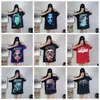 القميص للرجال Hellstar أزياء أزياء شورت Haikyuu Mens مصمم المصممون القنوات القمصان الساخنة قميص غير رسمي 3D رسائل ملابس شارع Tees Polo Hoodie
