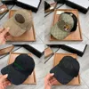 2022 Designer Heren Baseball Cap Vrouw Merk Twee Letter Dier Borduren Mannen Vrouwen Pet Zonnehoed Gorras Sport Mesh Trucker ca2627