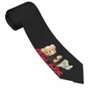 Bow Ties Bear Doll Pattern slips Relax Söt Animal Cartoon Classic Elegant Neck For Mane Wedding Collar Nathis Accessories