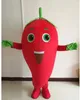 2024 Halloween Red chilli Mascot Costume Top Quality customize Cartoon Anime theme character Adult Size Christmas Carnival Festival Fancy dress