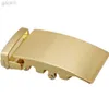 Belts 3.5cm Belts Automatic Buckle Belts Men Business Popular Belts Luxury Gold Buckle ldd240313