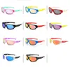 Lunettes de soleil polarisées pour enfants, verres de couleur, Protection UV, lunettes de mode pour garçons et filles, lunettes de sécurité en silicone 240226