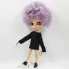 Icy DBS Blyth Doll 16 BJD Joint Body Tan Skin Glossy Face 30cm Toy Random Eyes Colors 240311