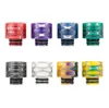 7 Styles Resin 510 Drip Tips dripper Tip for cigarette Mod Atomizer Wide Bore Mouthpiece Smoking Accessories Tool