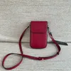 Bolsas crossbody de ombro único com logotipo de duas cores de alta qualidade de couro feminino de luxo e moda bolsas para celular designer clássico mini bolsas crossbody