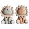 Scatole Cartoon Lion Piggy Banks Animal Desktop Statua Ornamento Bella moneta Risparmio Salvadanaio Decorazione Regalo di compleanno per bambini nuovo