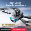Drones M8 Pro GPS positionnement HD aérien 6K photographie Laser évitement d'obstacle pliant Long 1500M Drone sans brosse Dron 24313