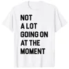Im Moment ist nicht viel los. Lustiges, faules, gelangweiltes, sarkastisches T-Shirt 240307