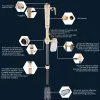 Gereedschap Elektrische aquariumgrindreiniger Waterwisselpomp Reinigingsgereedschap Waterwisselaar Sifon voor aquariumwaterfilterpomp