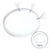 False Eyelashes 10 Pieces Lashes Grafting Pad Supplies Reusable Flexible Silicone Up Planting Extension For Beginners