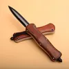 Hotsale Infidel BM A016 Wooden Handle Tactical Folding Knife Pocket Survival Camping Hunting EDC Knives BM485 BM940 581 943 BM781