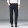 Erkekler Kot Sonbahar Kış Erkek Pamuk Yün Kot Klasik Stil İş Moda Streç Denim Düz Bacak Pantolonu Erkek Pantolon Siyah Mavi L240313
