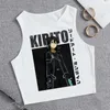 Women's Tanks Sword Art Online Yk2 2000s Crop Top Woman Trashy Kawai Kawaii Goth Clothes