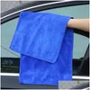 Chiffons de nettoyage Tissu de serviette de lavage de voiture Spécial Fort Absorbant Pas de marques de cheveux Cuisine Rag Drop Livraison Maison Jardin Housekee Organizat Otdsa