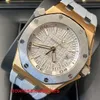 Антикварные наручные часы AP Royal Oak Offshore Series 15711OI.OO.A006CA.01 Мужские часы из розового золота с хронографом