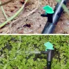 Kitler 50pcs 4/7mm ayarlanabilir mikro damla sprinkler yayıcı bahçe bayrağı sulama damlatıcıları bahçe sera bahçe sulama sistemi