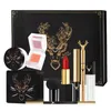 Coffret cosmétique de maquillage 9 en 1, coffret cadeau chinois, rouge à lèvres en velours, eye-liner liquide, coussin d'air, BB crème, fard à paupières, cadeau de la Saint-Valentin