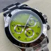 Clean Motre be luxe montre de luxe montre-bracelet étanche 40mm 4130 chronographe mouvement mécanique 904L acier hommes montres montres Relojes 01
