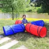 Spielzeugzelte Heißer Verkauf Kinder Spielzeug Crling Tunnel Kinder Outdoor Indoor Spielzeug Tube Baby Spielen Crling Spiele Jungen Mädchen Weihnachten Geburtstag geschenk L240313