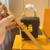 Luksusowe designerskie klasyczne pudełko na aparat Crossbody Torby mini totes mody regulowane torby na ramię torebki