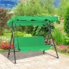 Gazebos Promotion! Canopy Swing Top Cover & Swing Seat Cover, 3 Seater Patio Swing Chair Canopy Top Cover for Garden Terrace Seat Hammoc