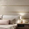 Modern Concise Deer Velvet Non Woven Wallpaper Horizontal Stripe Video Wallpaper Bedroom Suede Fabric TV Background253z