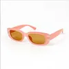 Nya fyrkantiga solglasögon för pojkar flickor retro design skuggor godis färgglasögon solglasögon barn barn ögonmöde 11 färger