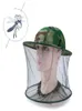 Kamouflagebeekeeping biodlare Antimosquito Bee Bug Insect Fly Mask Cap Hat With Head Net Net Mesh Face Protection Outdoor Fishing E4845511