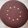 Fabric flocking sandpaper self-adhesive disc sandpaper